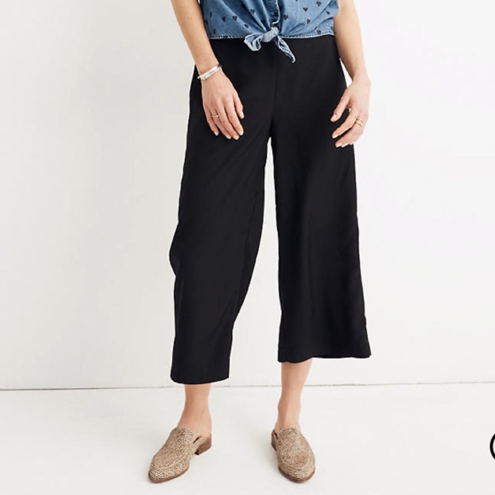 Madewell Huston Pull-On Crop Pants